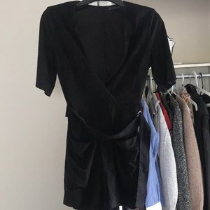 Zara black romper